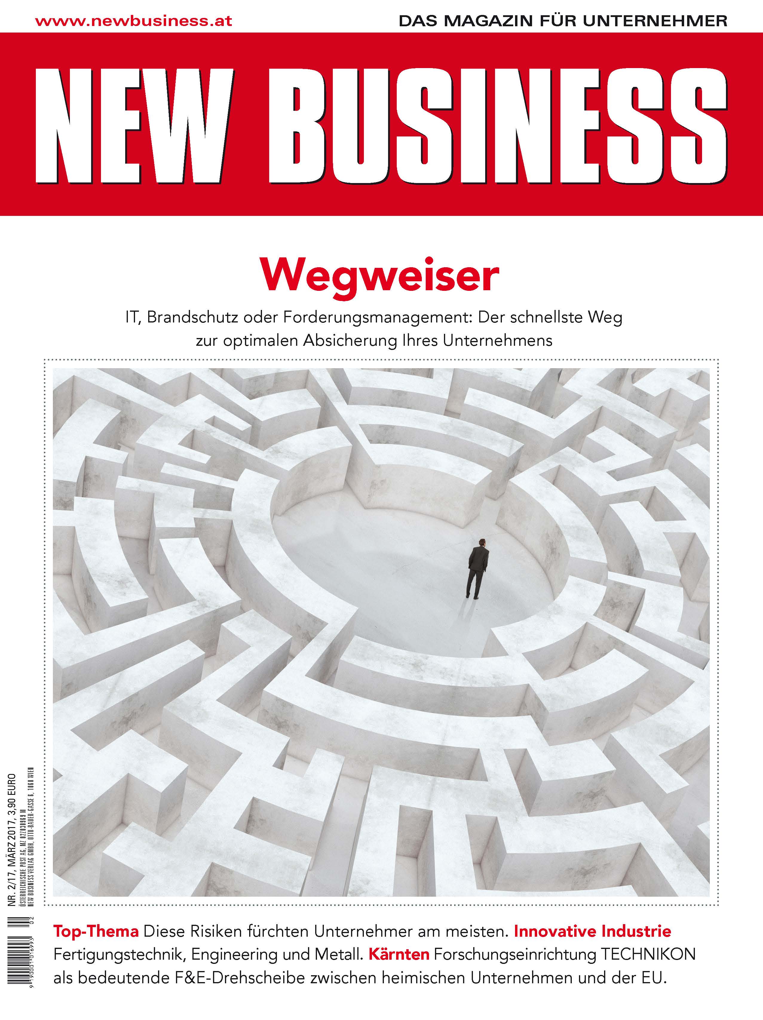 Cover: NEW BUSINESS - NR. 2, März 2017