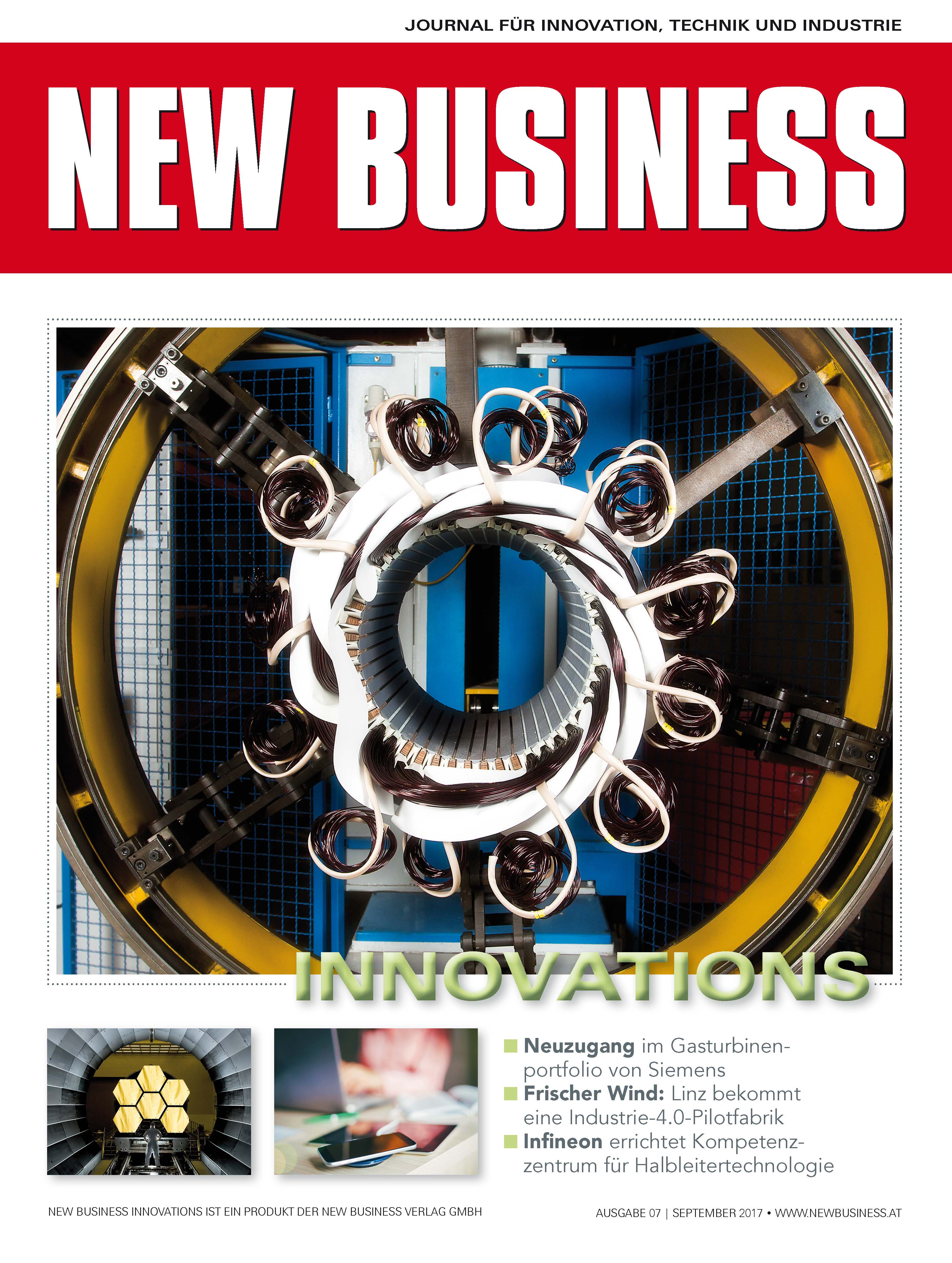 Cover: NEW BUSINESS Innovations - NR. 07, SEPTEMBER 2017