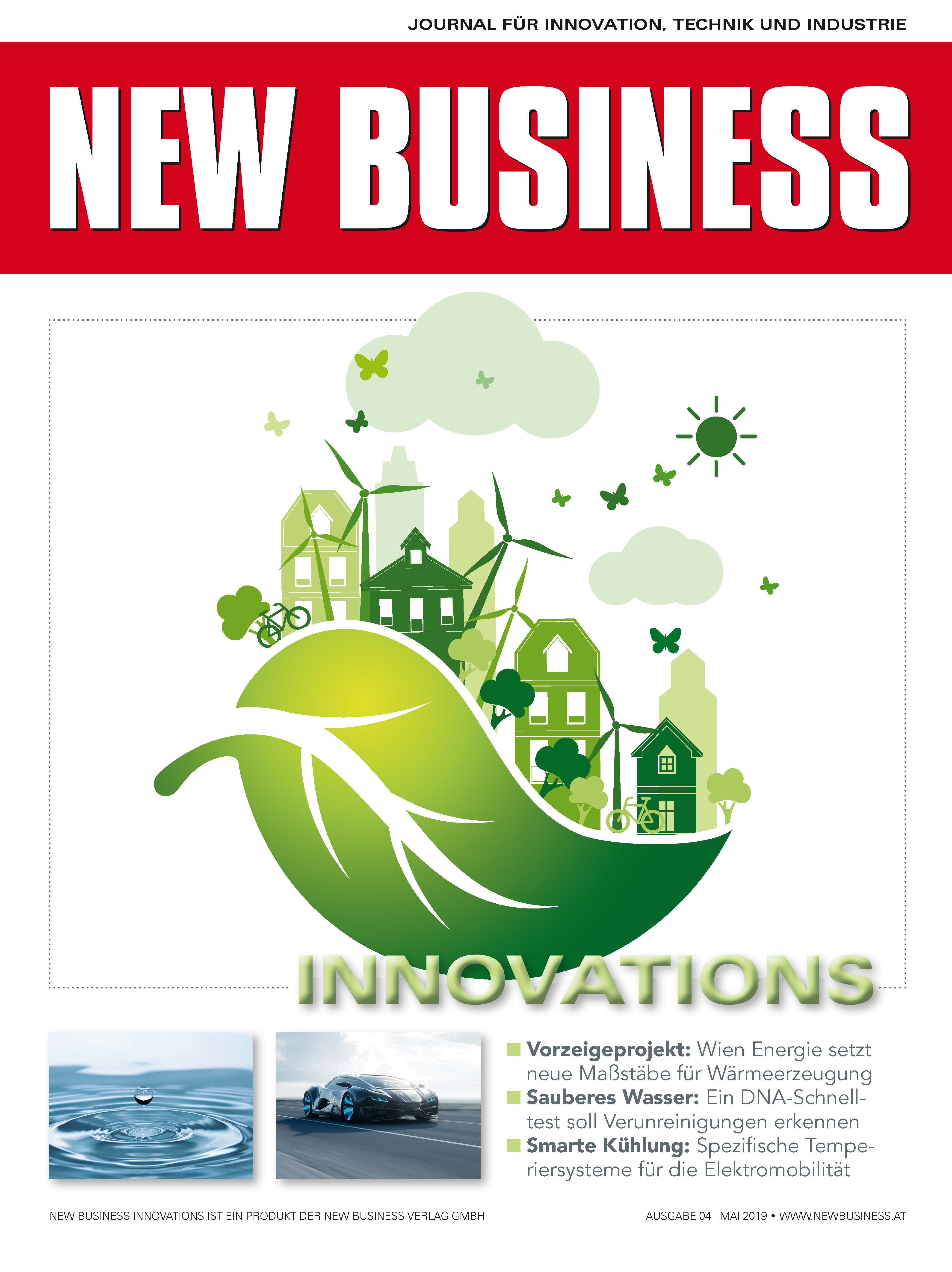 Cover: NEW BUSINESS Innovations - NR. 04, MAI 2019