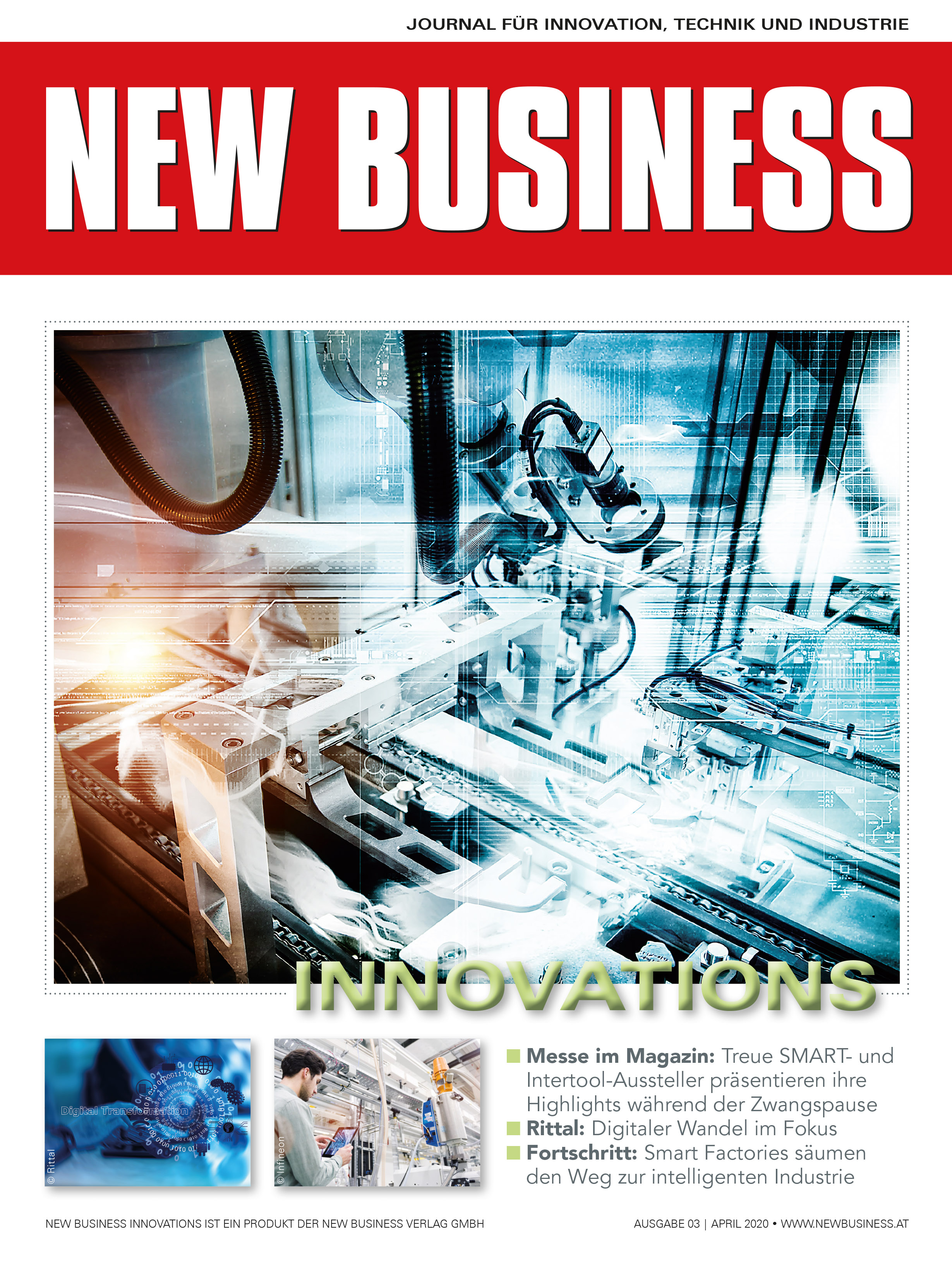 Cover: NEW BUSINESS Innovations - NR. 03, APRIL 2020