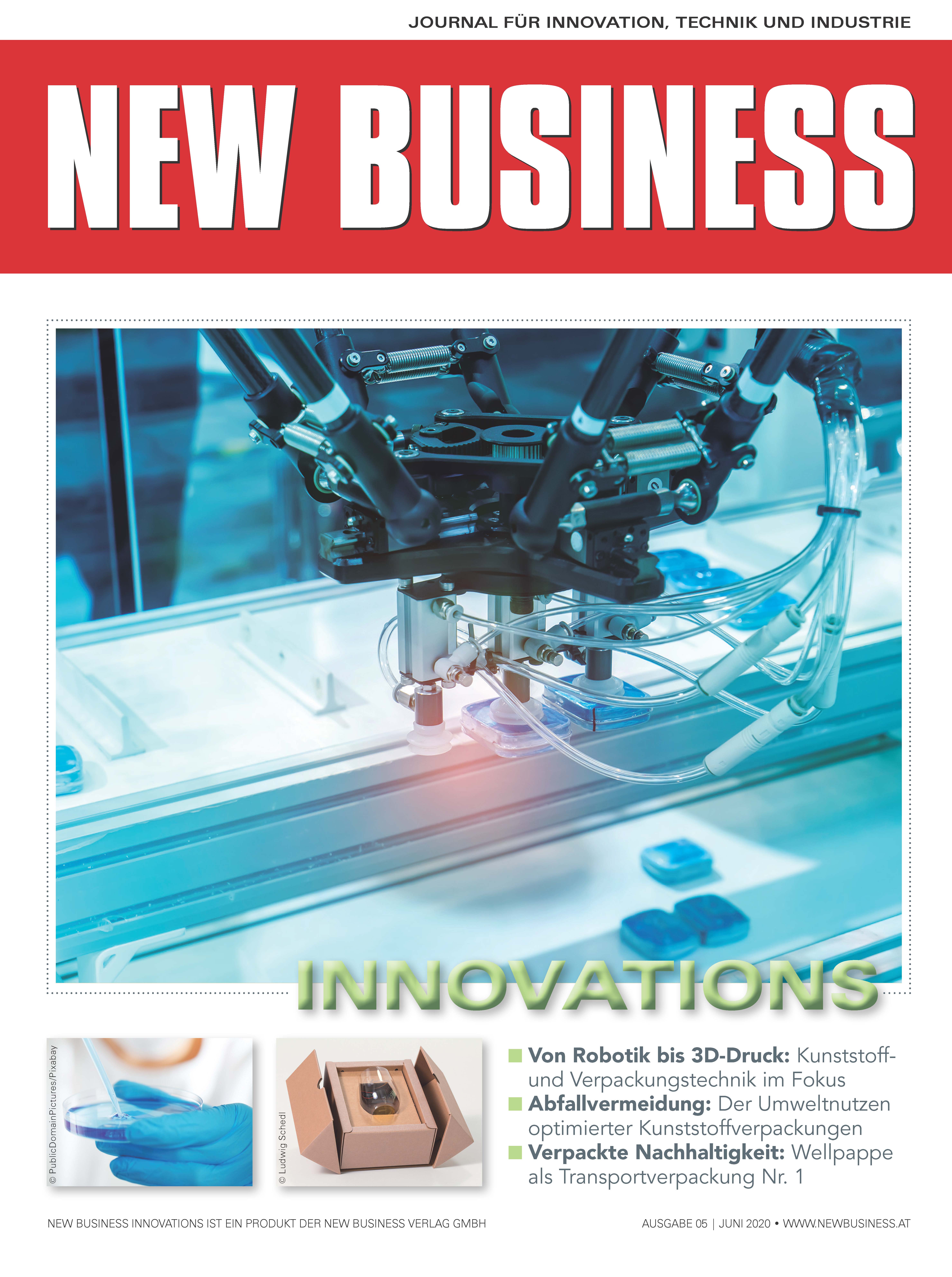 Cover: NEW BUSINESS Innovations - NR. 05, JUNI 2020