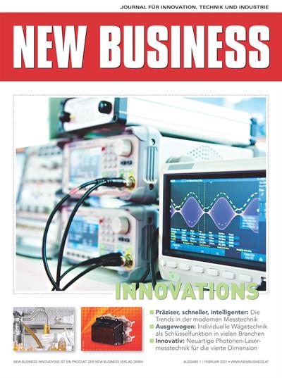 Cover: NEW BUSINESS Innovations - NR. 01, FEBRUAR 2021