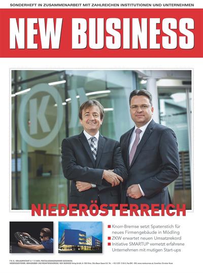 Cover: NEW BUSINESS Bundeslandspecial - NIEDERÖSTERREICH 2021