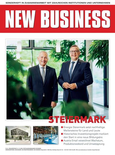 Cover: NEW BUSINESS Bundeslandspecial - STEIERMARK 2022